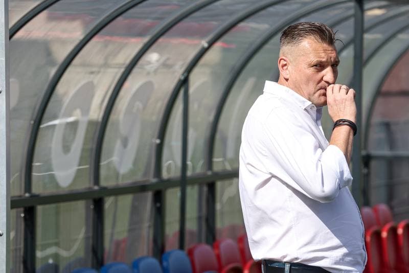 Football. Betclic I liga. Polonia Bytom - Wieczysta Krakow. 30.08.2025