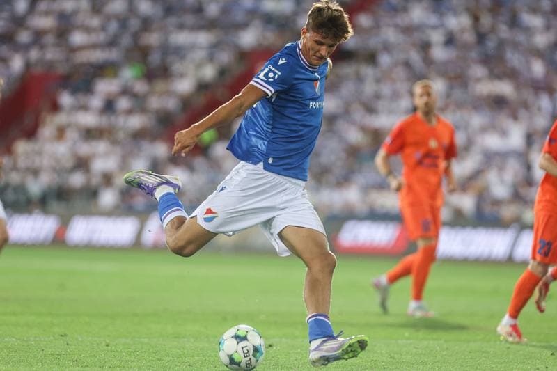 Football. UEFA Conference League. Banik Ostrava - NK Celje. 28.08.2025