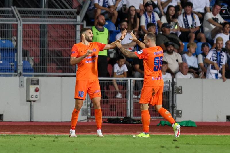 Football. UEFA Conference League. Banik Ostrava - NK Celje. 28.08.2025