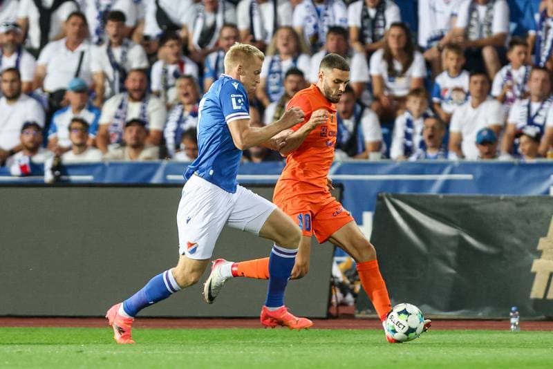Football. UEFA Conference League. Banik Ostrava - NK Celje. 28.08.2025