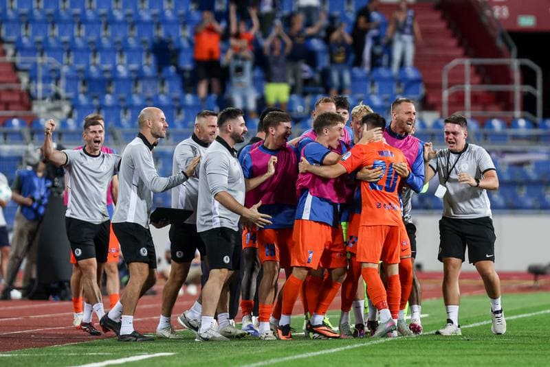 Football. UEFA Conference League. Banik Ostrava - NK Celje. 28.08.2025