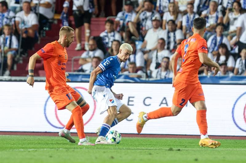 Football. UEFA Conference League. Banik Ostrava - NK Celje. 28.08.2025