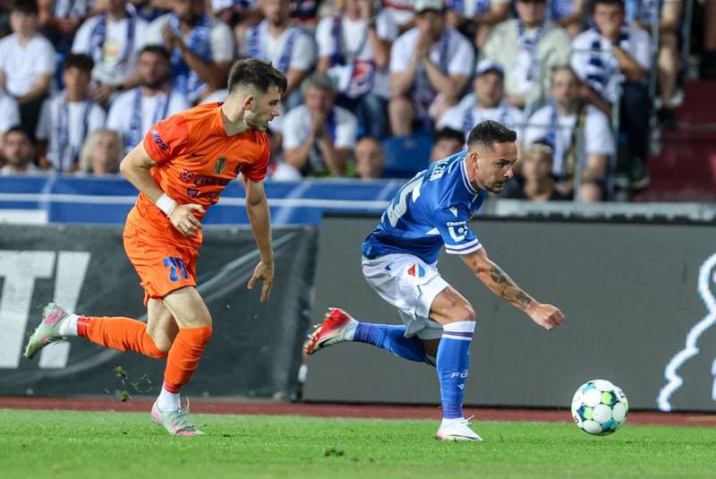Football. UEFA Conference League. Banik Ostrava - NK Celje. 28.08.2025