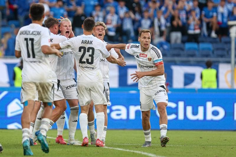 Football. Betclic I liga. Ruch Chorzow - Polonia Bytom. 24.08.2025