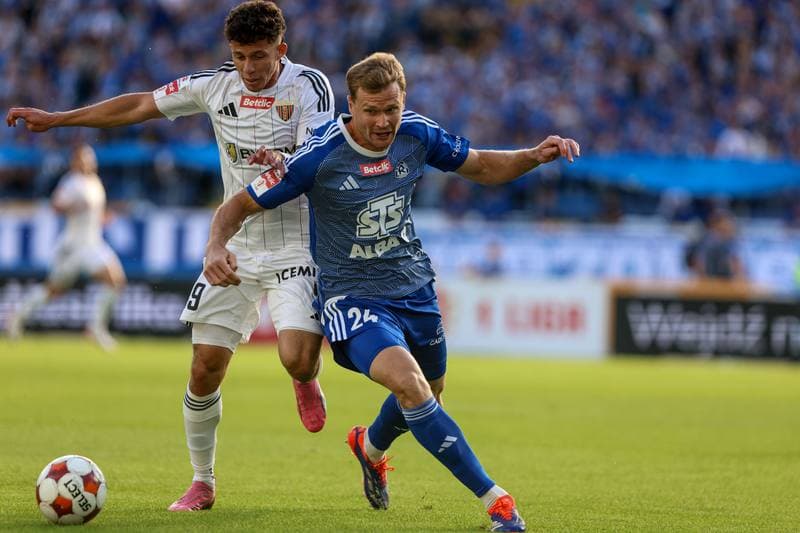 Football. Betclic I liga. Ruch Chorzow - Polonia Bytom. 24.08.2025