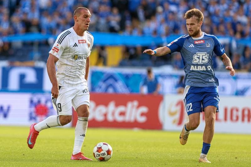 Football. Betclic I liga. Ruch Chorzow - Polonia Bytom. 24.08.2025