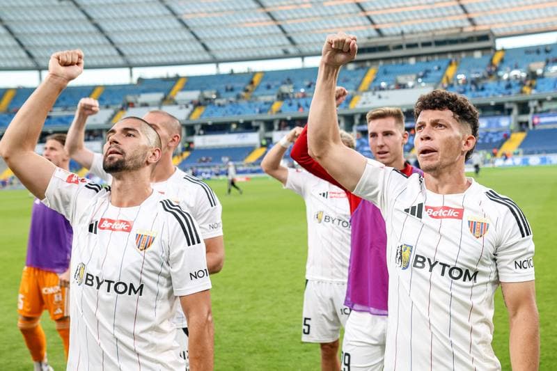 Football. Betclic I liga. Ruch Chorzow - Polonia Bytom. 24.08.2025