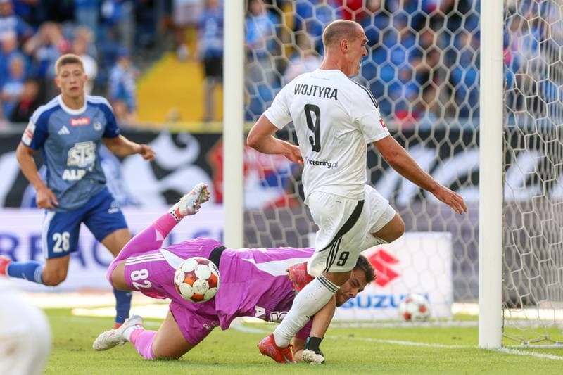 Football. Betclic I liga. Ruch Chorzow - Polonia Bytom. 24.08.2025