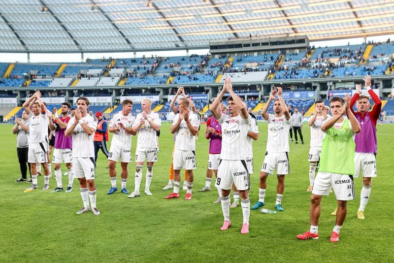 Football. Betclic I liga. Ruch Chorzow - Polonia Bytom. 24.08.2025
