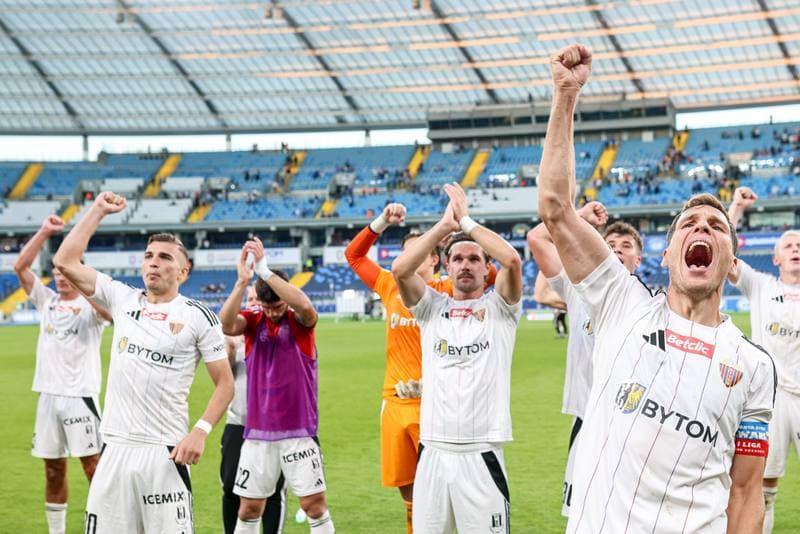 Football. Betclic I liga. Ruch Chorzow - Polonia Bytom. 24.08.2025