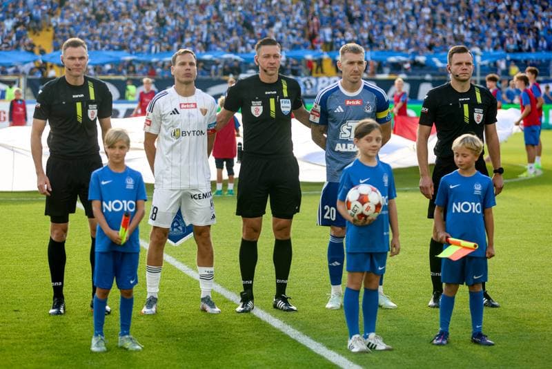 Football. Betclic I liga. Ruch Chorzow - Polonia Bytom. 24.08.2025
