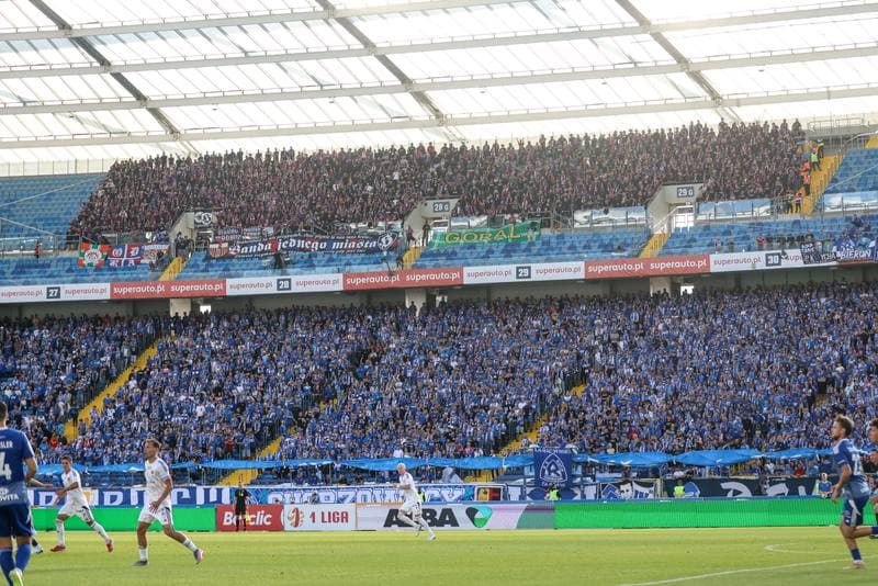 Football. Betclic I liga. Ruch Chorzow - Polonia Bytom. 24.08.2025