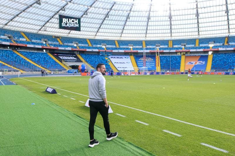 Football. Betclic I liga. Ruch Chorzow - Polonia Bytom. 24.08.2025