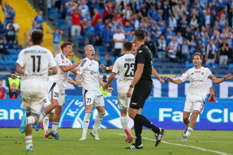 Football. Betclic I liga. Ruch Chorzow - Polonia Bytom. 24.08.2025