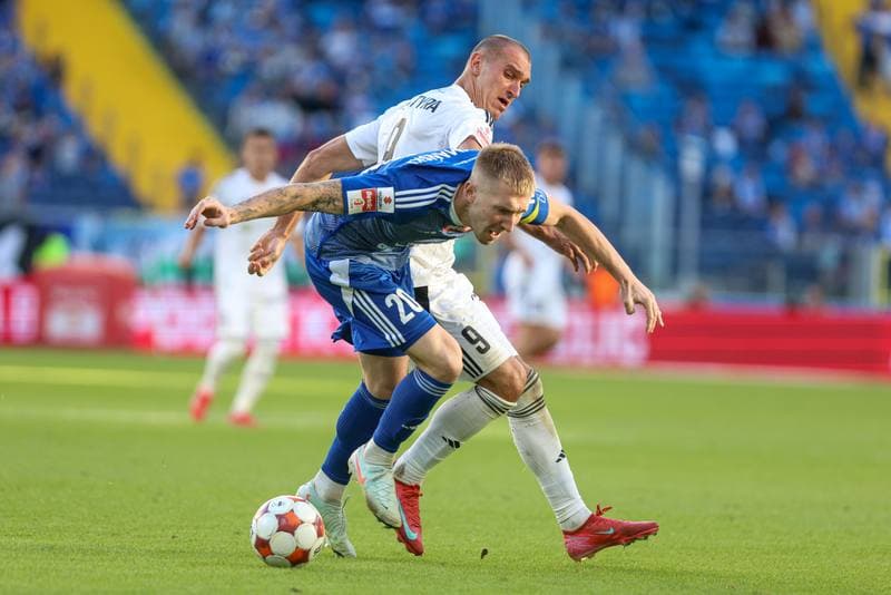 Football. Betclic I liga. Ruch Chorzow - Polonia Bytom. 24.08.2025