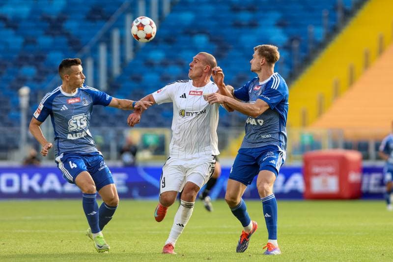 Football. Betclic I liga. Ruch Chorzow - Polonia Bytom. 24.08.2025