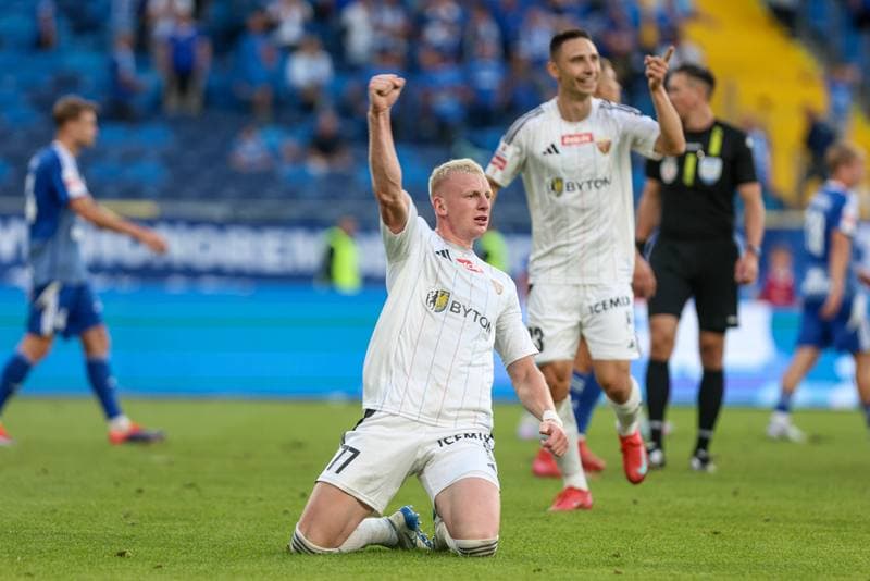 Football. Betclic I liga. Ruch Chorzow - Polonia Bytom. 24.08.2025