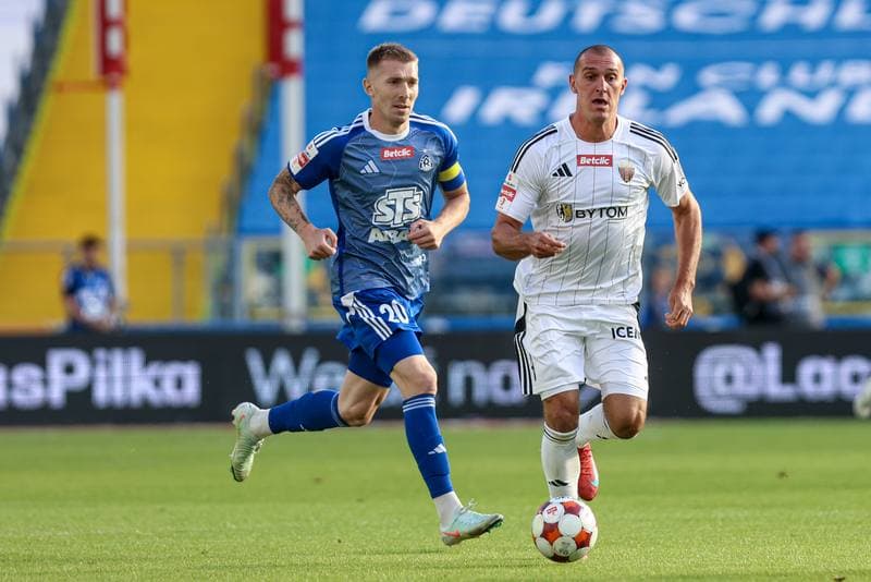 Football. Betclic I liga. Ruch Chorzow - Polonia Bytom. 24.08.2025