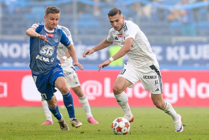 Football. Betclic I liga. Ruch Chorzow - Polonia Bytom. 24.08.2025