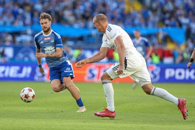 Football. Betclic I liga. Ruch Chorzow - Polonia Bytom. 24.08.2025