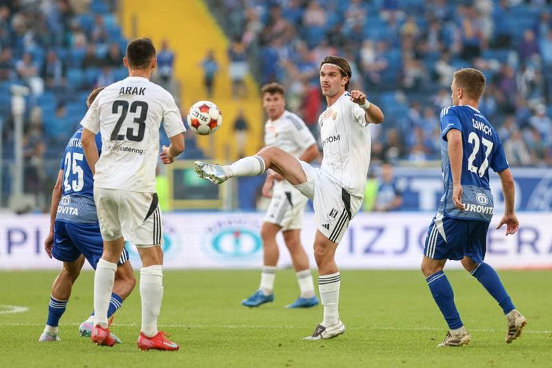 Football. Betclic I liga. Ruch Chorzow - Polonia Bytom. 24.08.2025