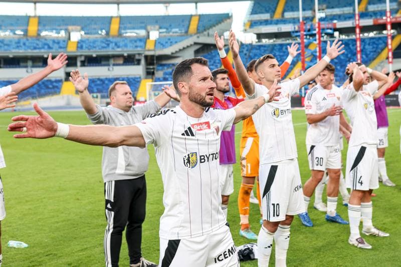 Football. Betclic I liga. Ruch Chorzow - Polonia Bytom. 24.08.2025