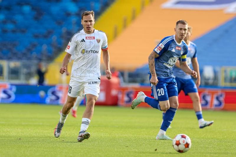 Football. Betclic I liga. Ruch Chorzow - Polonia Bytom. 24.08.2025