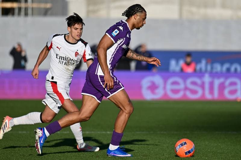 Football. Serie A. ACF Fiorentina - AC Milan. 11.01.2026