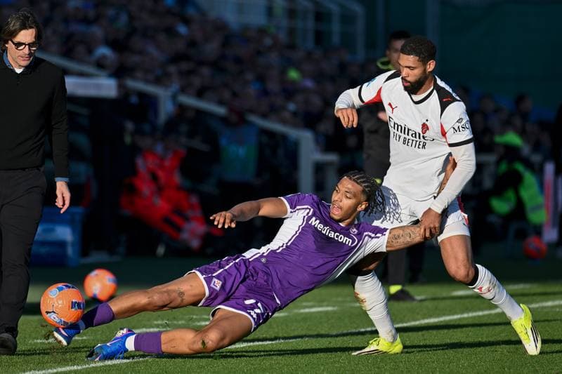 Football. Serie A. ACF Fiorentina - AC Milan. 11.01.2026
