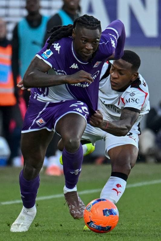 Football. Serie A. ACF Fiorentina - AC Milan. 11.01.2026