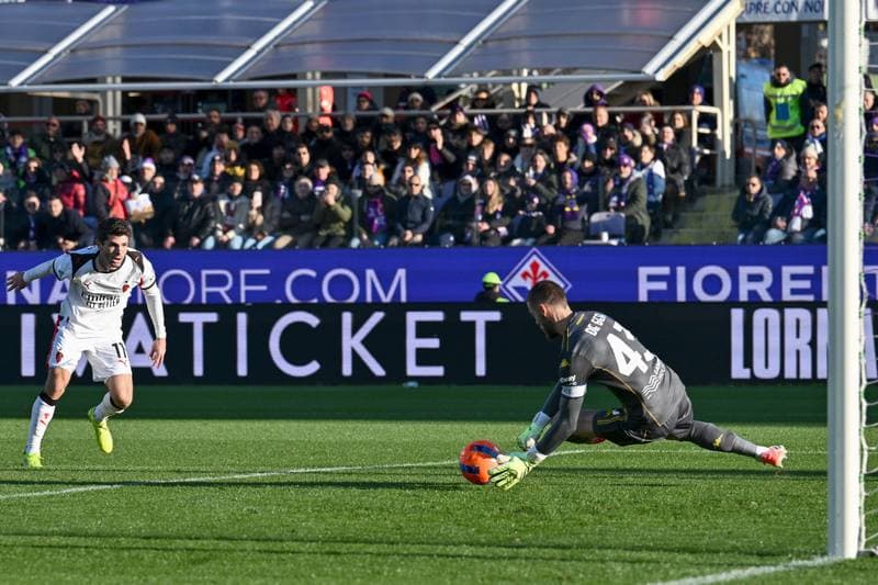 Football. Serie A. ACF Fiorentina - AC Milan. 11.01.2026