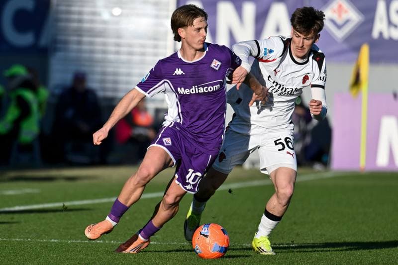 Football. Serie A. ACF Fiorentina - AC Milan. 11.01.2026