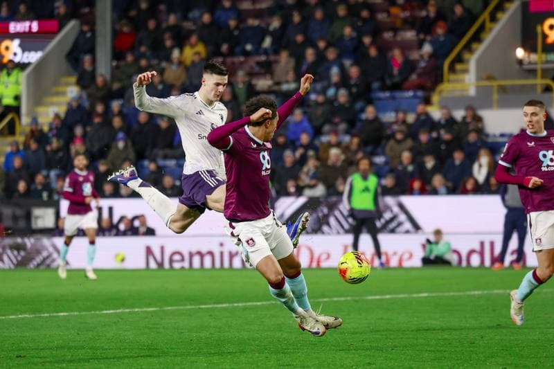 Football. Premier League. Burnley - Manchester United. 07.01.2026