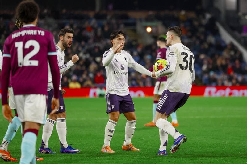 Football. Premier League. Burnley - Manchester United. 07.01.2026