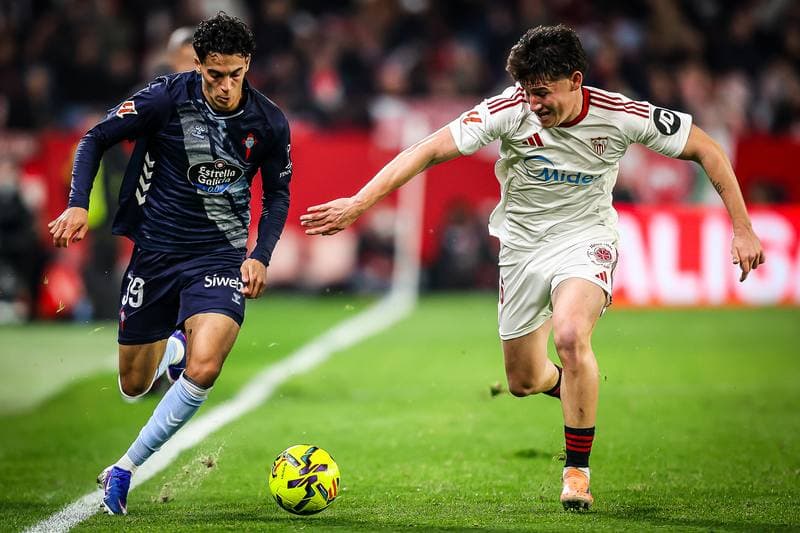 Football. La Liga. Sevilla - Celta Vigo. 12.01.2026
