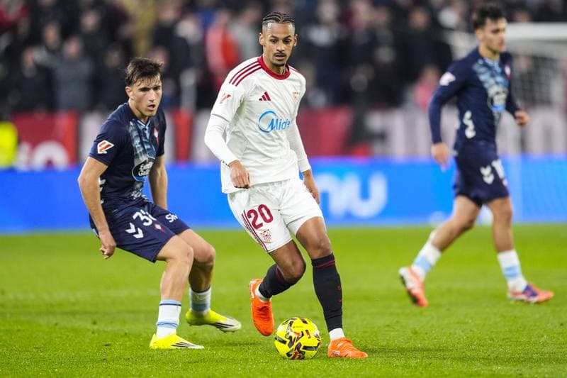 Football. La Liga. Sevilla - RC Celta. 12.01.2026