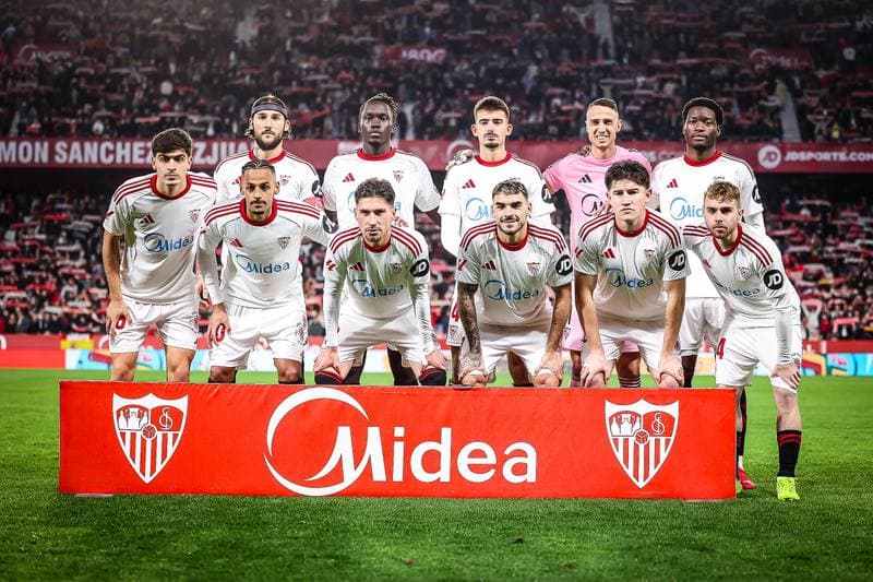 Football. La Liga. Sevilla - RC Celta. 12.01.2026