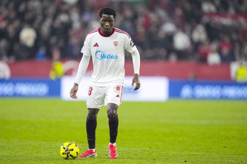 Football. La Liga. Sevilla - RC Celta. 12.01.2026