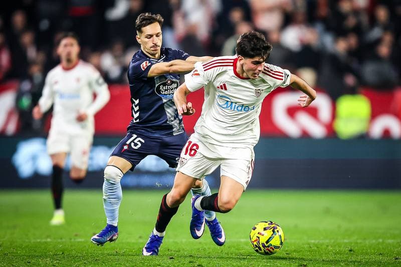Football. La Liga. Sevilla - RC Celta. 12.01.2026