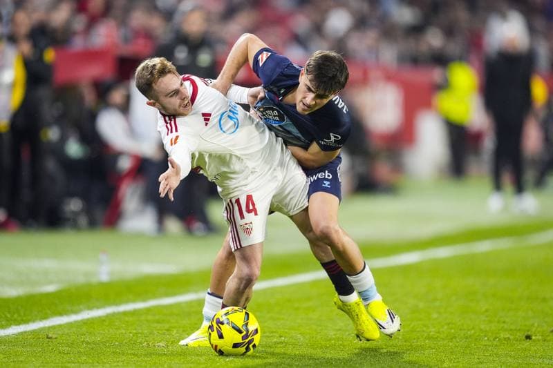 Football. La Liga. Sevilla - RC Celta. 12.01.2026