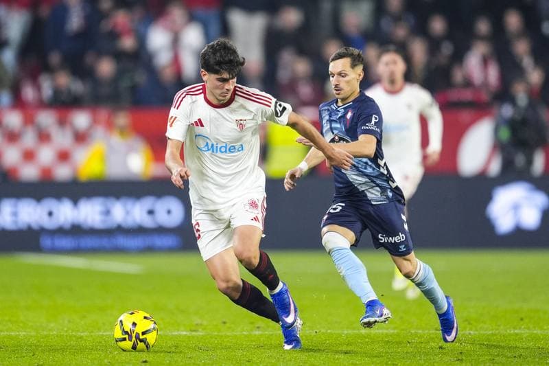 Football. La Liga. Sevilla - RC Celta. 12.01.2026
