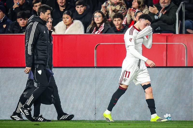 Football. La Liga. Sevilla - RC Celta. 12.01.2026