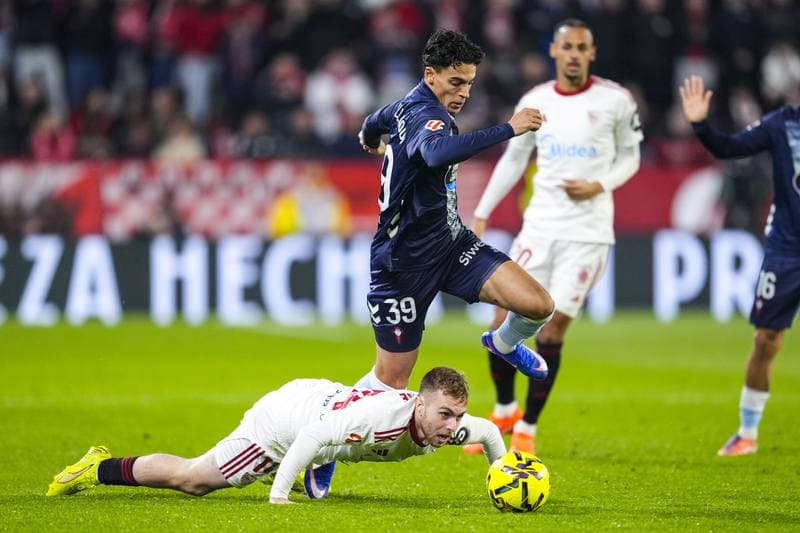 Football. La Liga. Sevilla - RC Celta. 12.01.2026