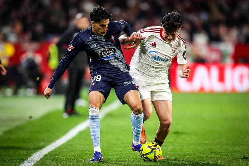 Football. La Liga. Sevilla - RC Celta. 12.01.2026