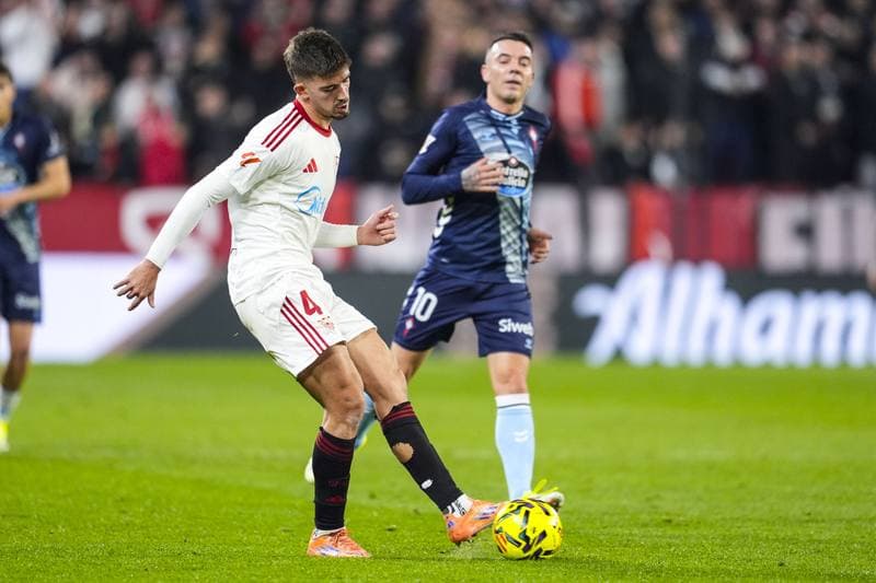 Football. La Liga. Sevilla - RC Celta. 12.01.2026