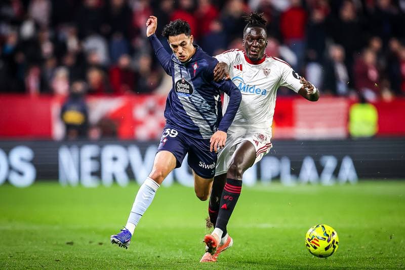 Football. La Liga. Sevilla - RC Celta. 12.01.2026