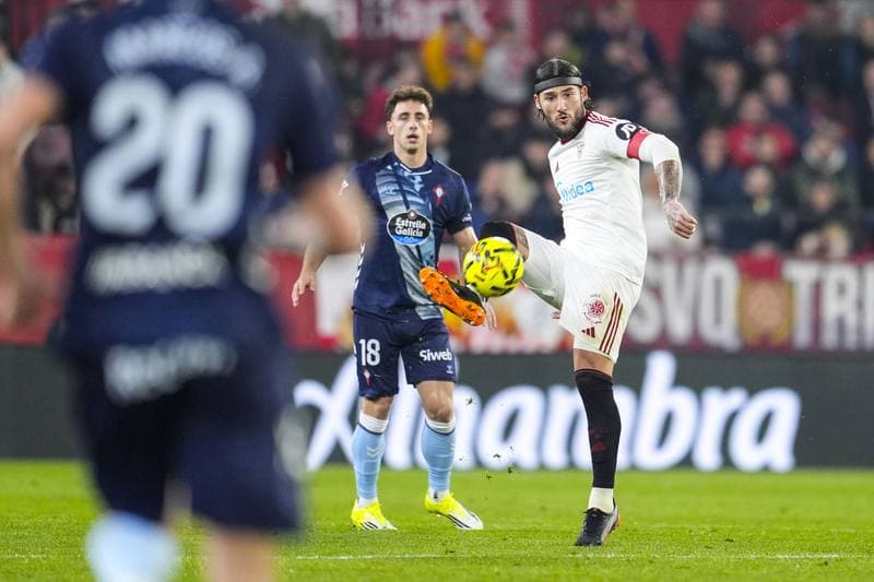 Football. La Liga. Sevilla - RC Celta. 12.01.2026