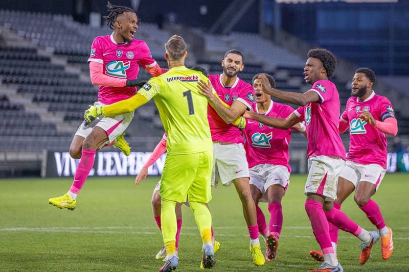 Football. French Cup. Angers - Toulouse. 10.01.2026