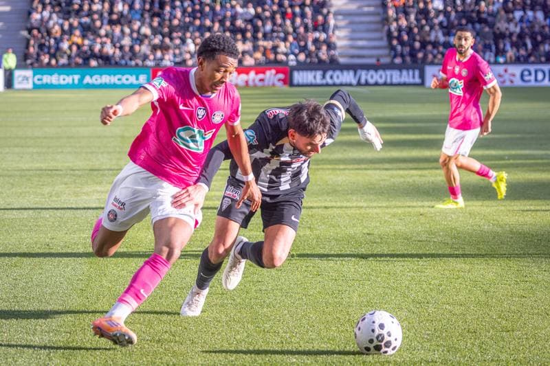 Football. French Cup. Angers - Toulouse. 10.01.2026