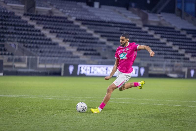Football. French Cup. Angers - Toulouse. 10.01.2026